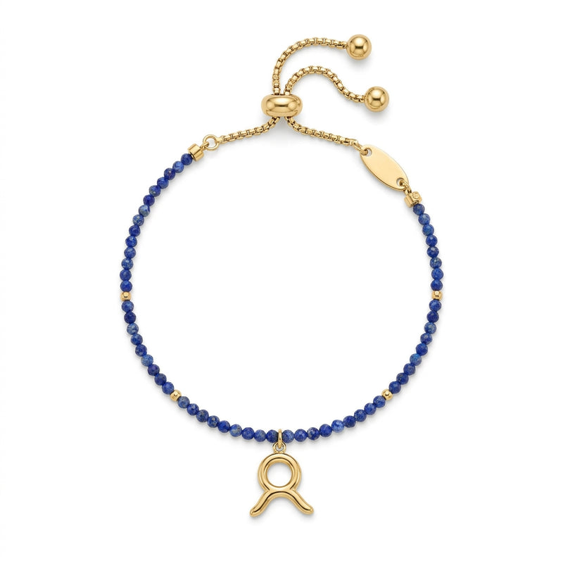 Customized for Ella R. from Pittsburgh, PA - Lapis Lazuli Clarity Bracelet 2mm