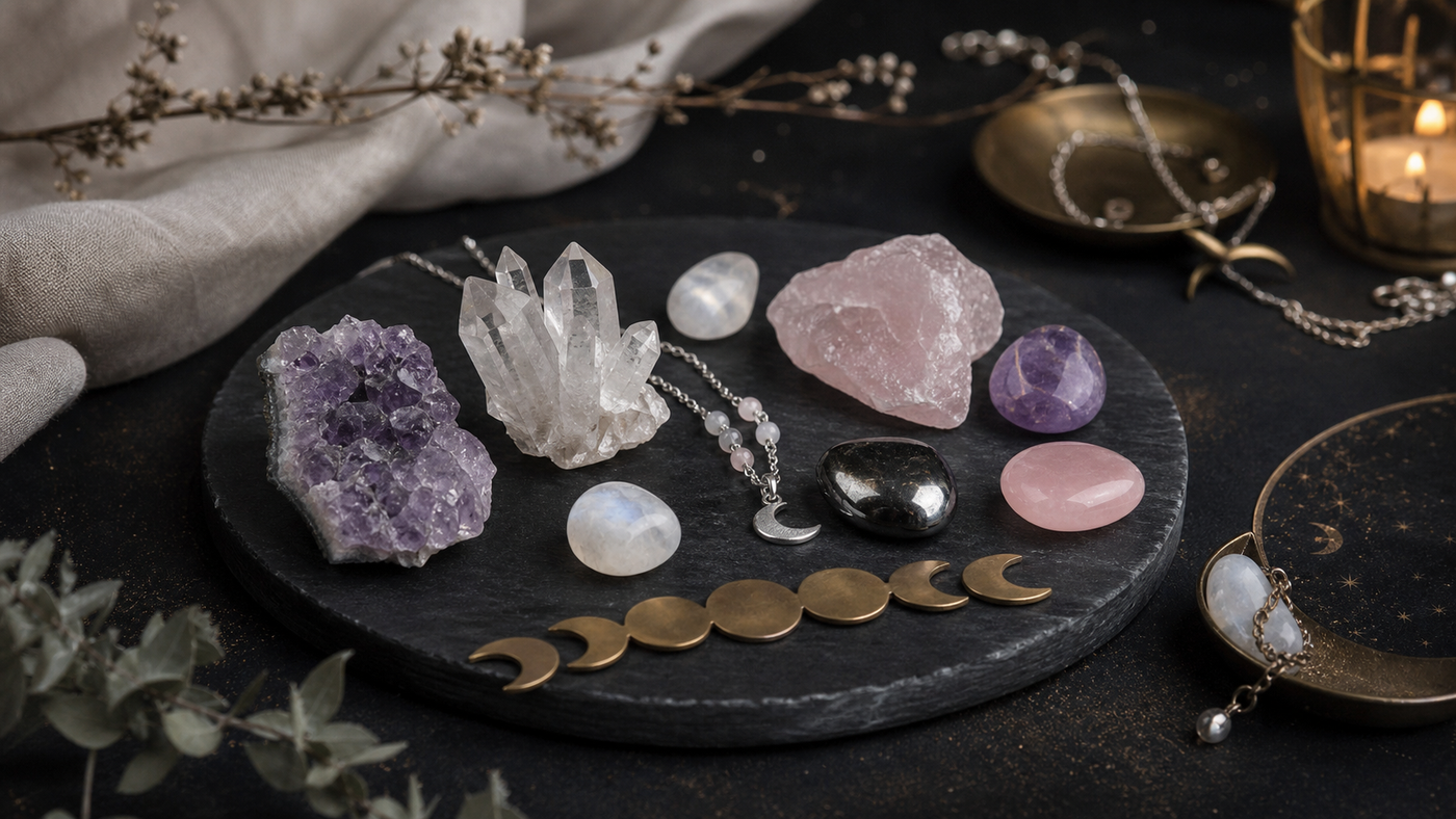Moon Phase Crystal Pairings: How to Choose Stones by Lunar Phase