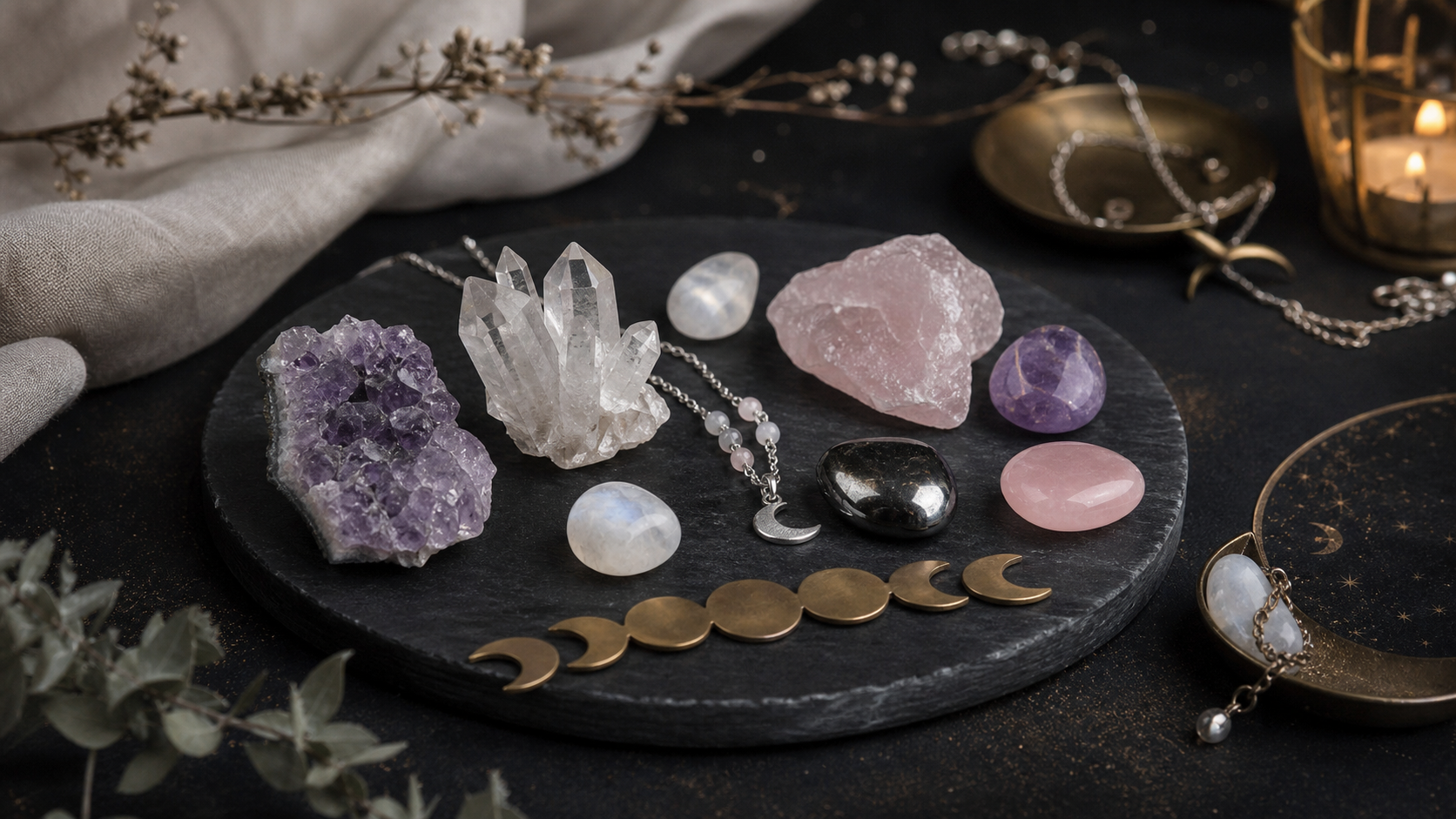 Moon Phase Crystal Pairings: How to Choose Stones by Lunar Phase