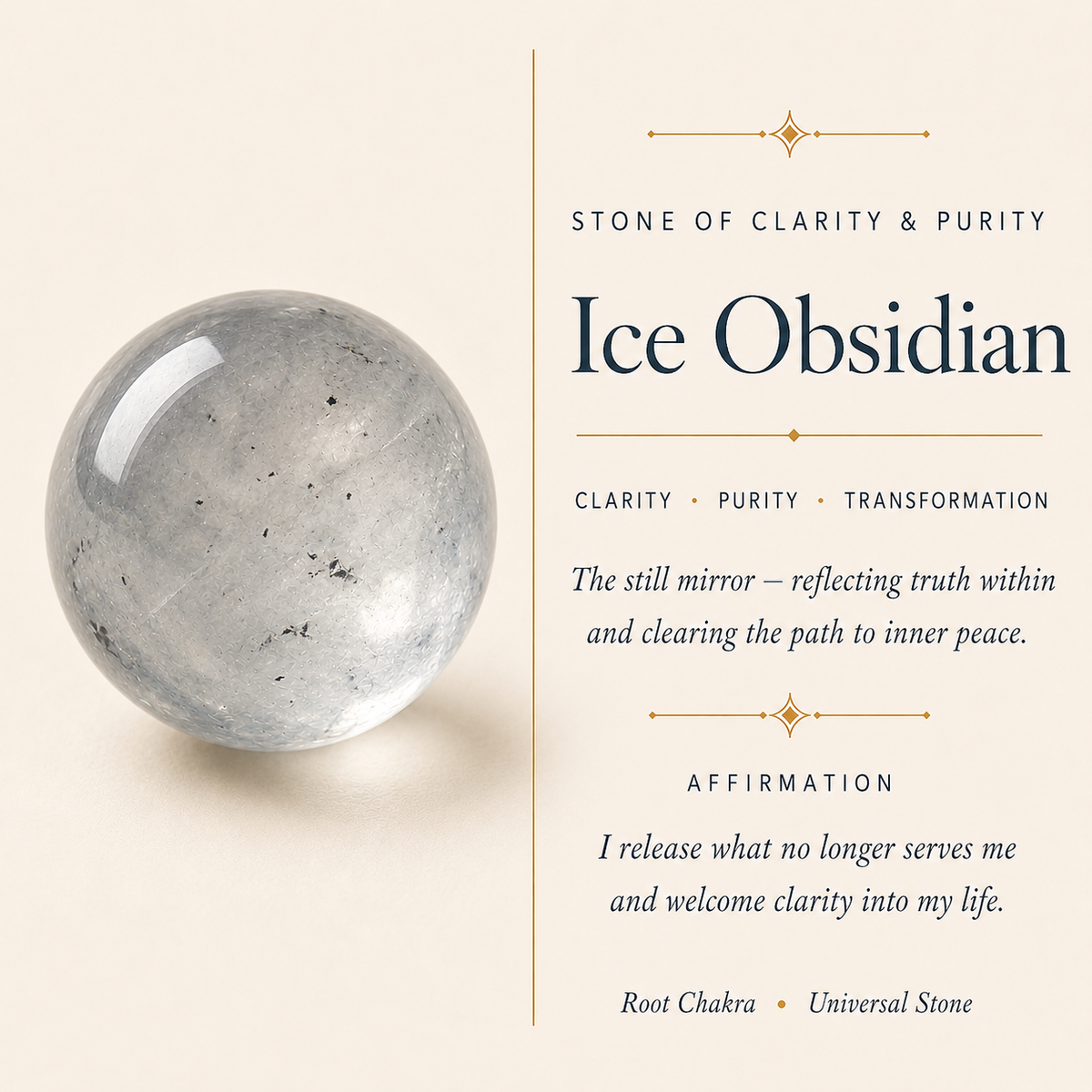 Ice Obsidian stone reference