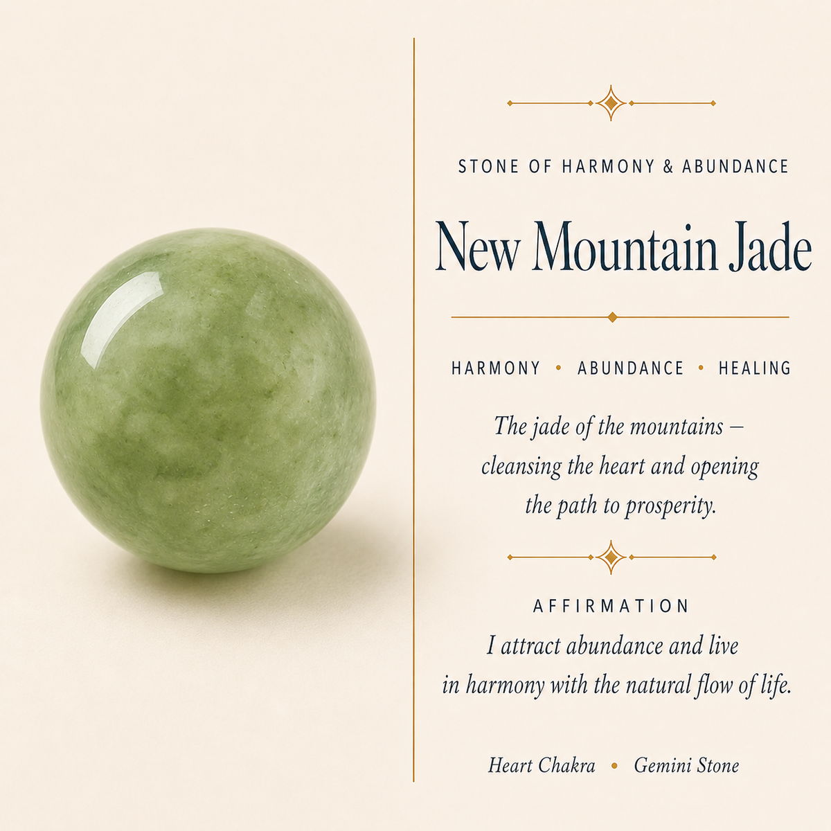 New Mountain Jade stone reference