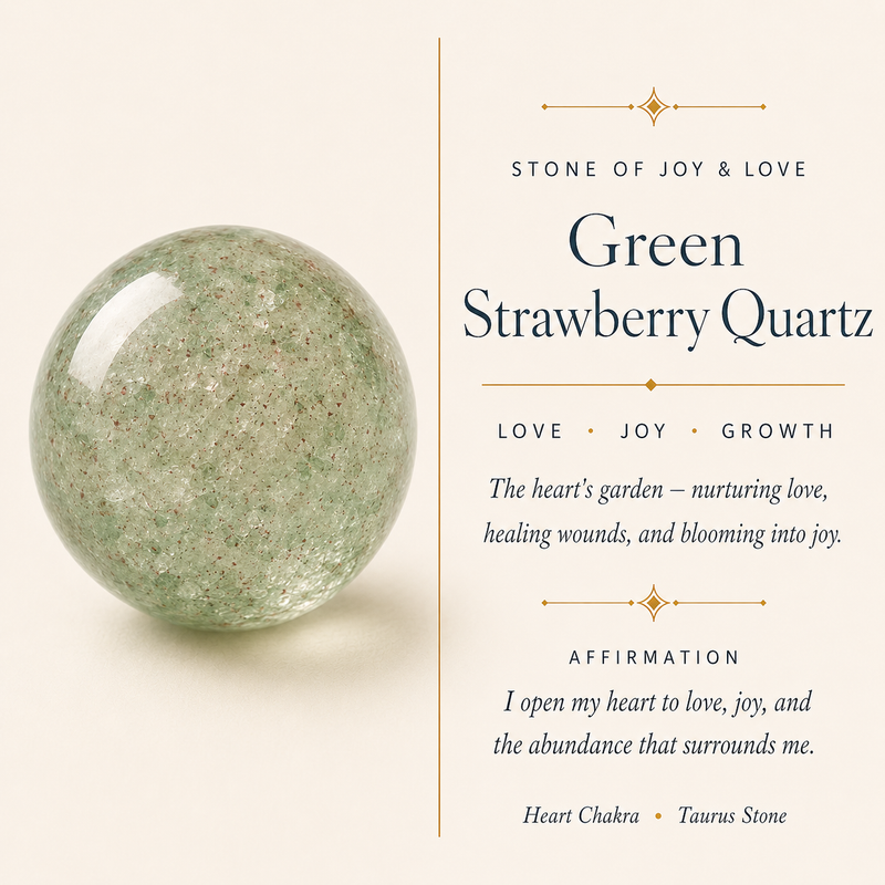 Green Strawberry Quartz