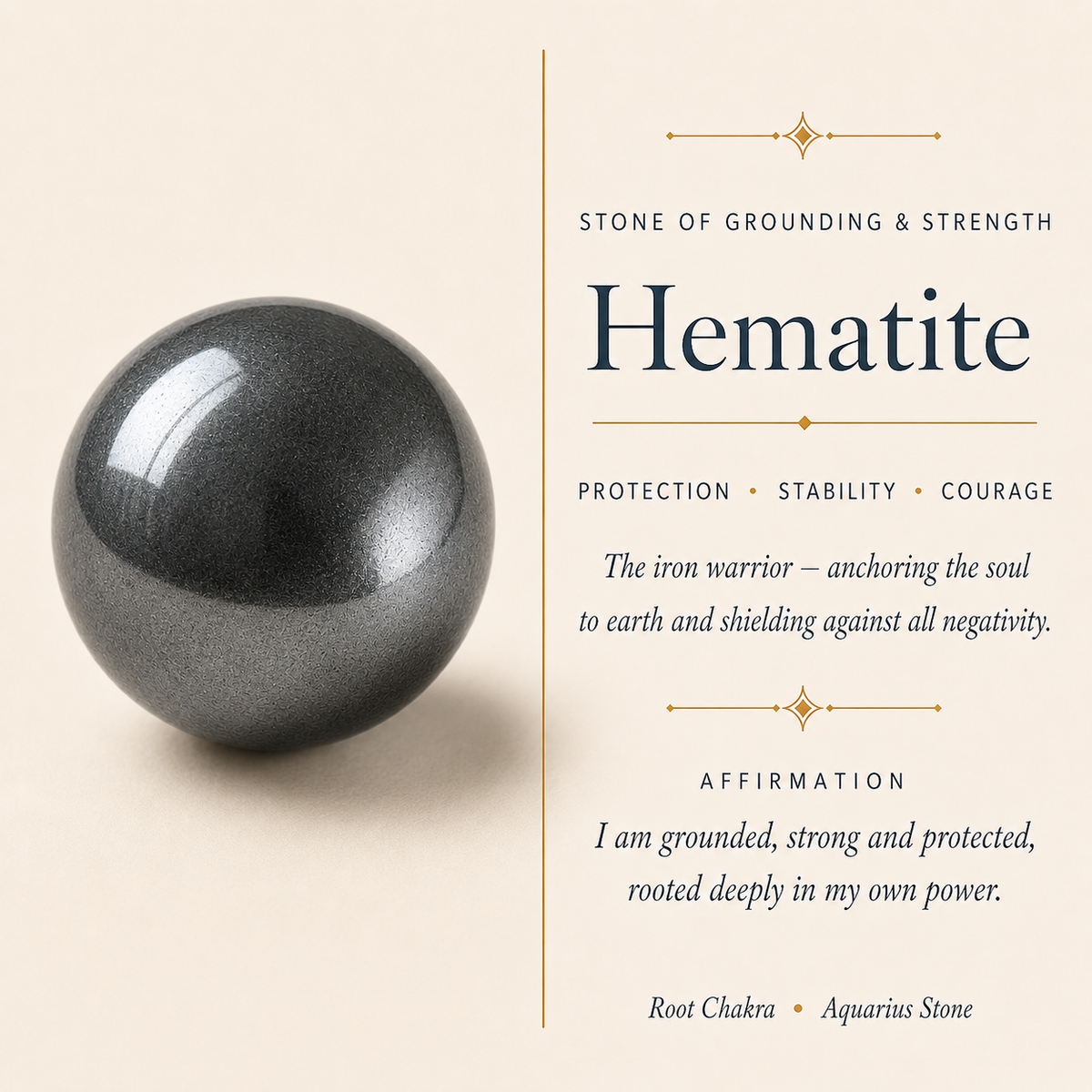 Hematite stone reference