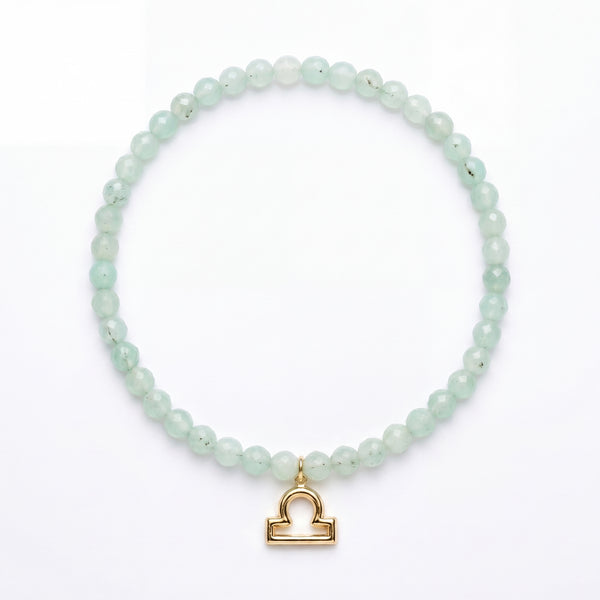 Green Aventurine Crystal Bracelet – 4mm Beads for Abundance & Luck