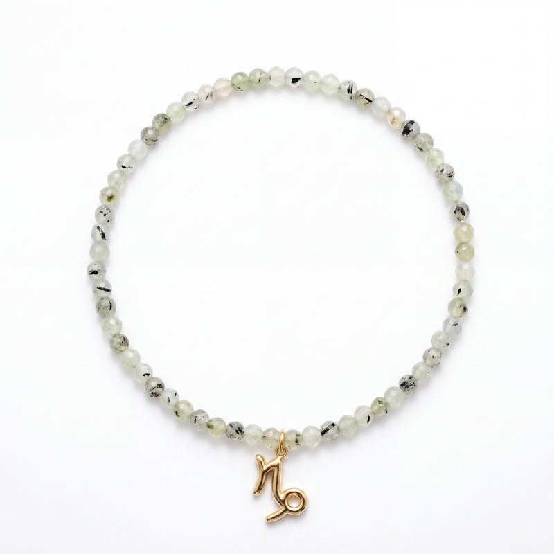 Customized for Logan Y. from Las Vegas, NV - Prehnite Calm Bracelet 4mm