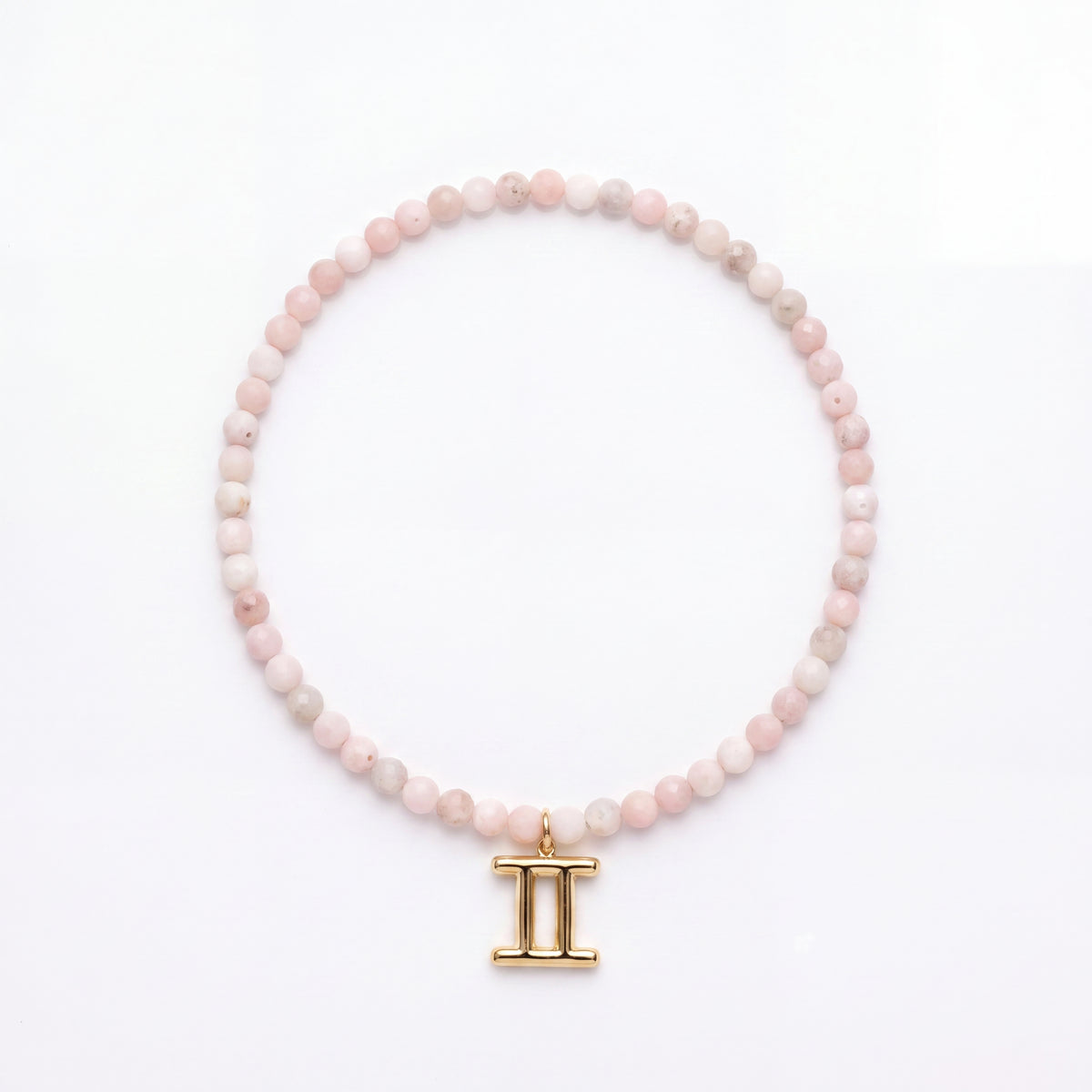 Customized for Sofia E. from Philadelphia, PA - Pink Opal Love Bracelet 4mm