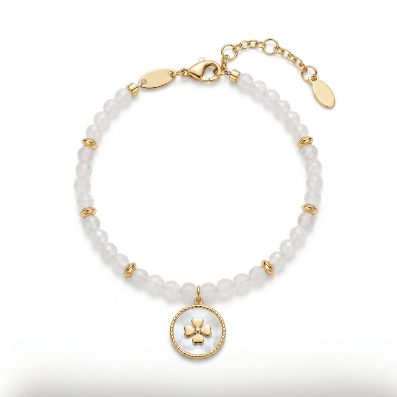 Customized for Ava M. from Seattle, WA - White Jade Protection Bracelet 4mm