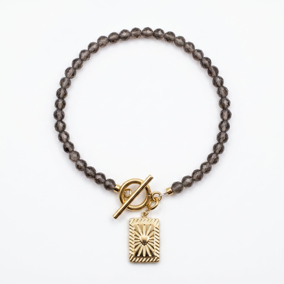 Customized for Emma W. from London, UK - Ice Obsidian Protection Bracelet 4mm
