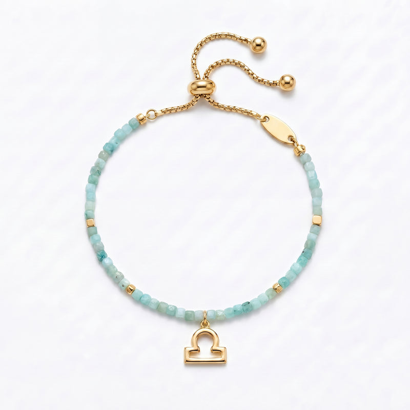 Customized for Gabriel S. from New Orleans, LA - Amazonite Calm Bracelet 2-2.5mm