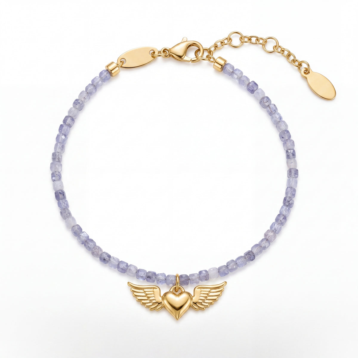 Customized for James H. from New York, NY - Iolite Calm Bracelet 2-2.5mm