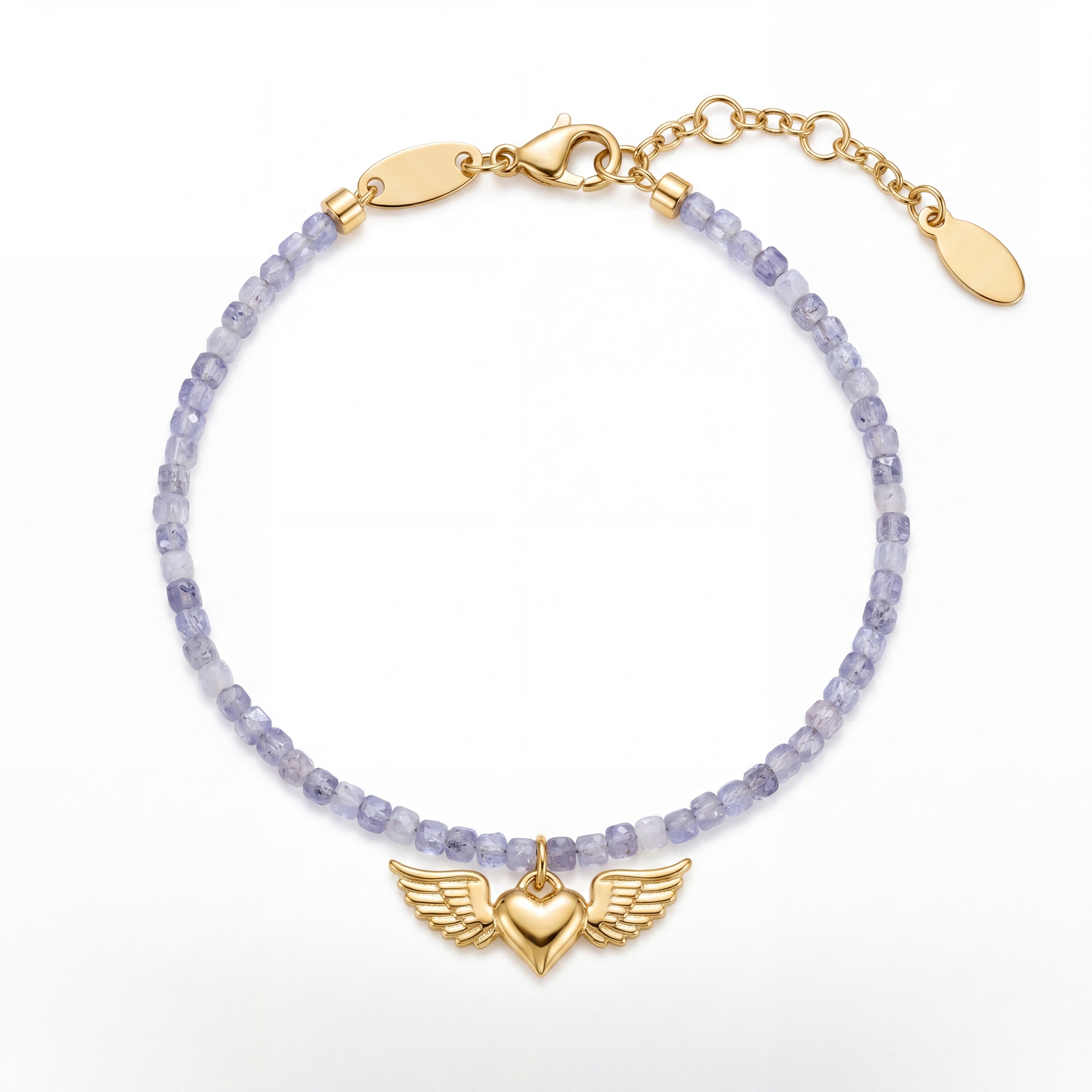 Customized for James H. from New York, NY - Iolite Calm Bracelet 2-2.5mm