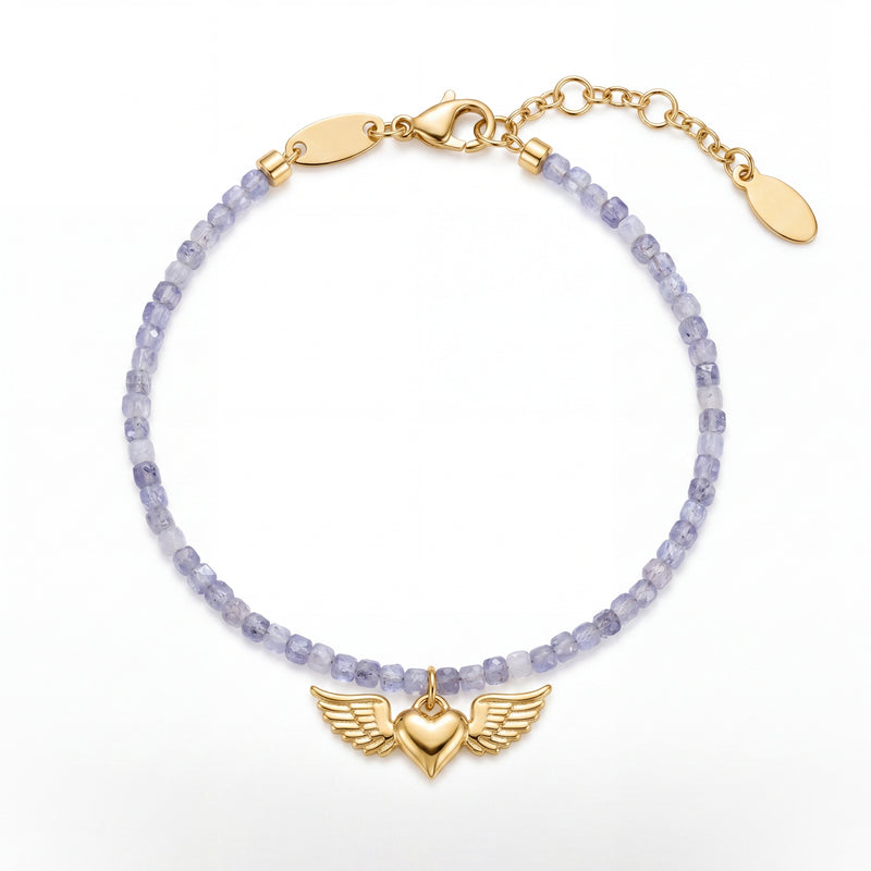 Customized for James H. from New York, NY - Iolite Calm Bracelet 2-2.5mm