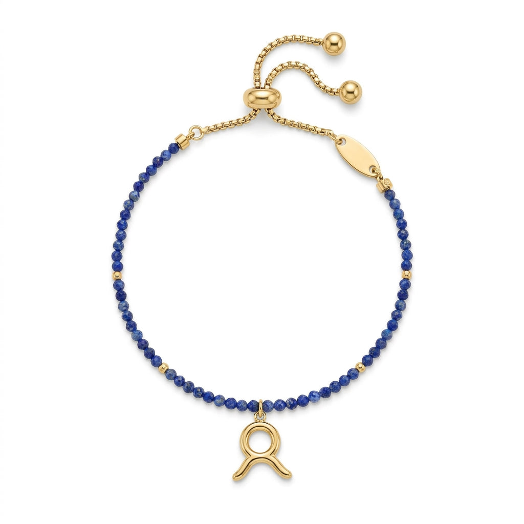 Customized for Ella R. from Pittsburgh, PA - Lapis Lazuli Clarity Bracelet 2mm