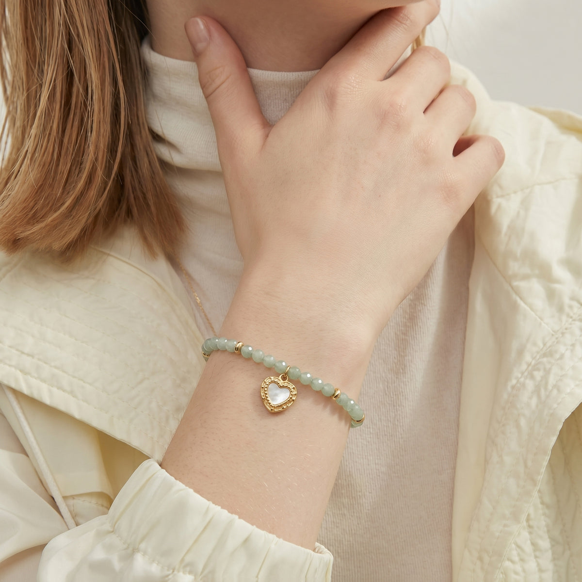 Customized for Olivia K. from Austin, TX - Green Aventurine Abundance Bracelet 4mm