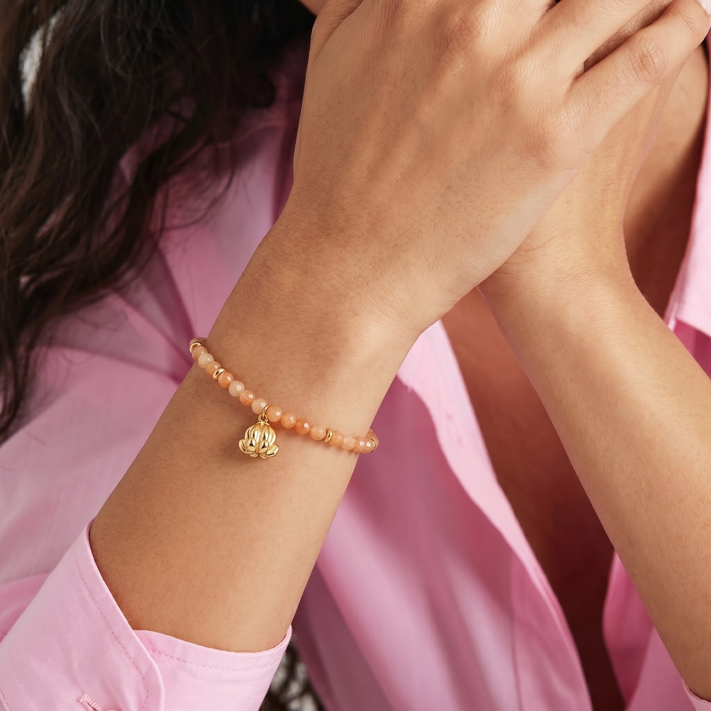 Customized for Iris B. from Amsterdam, Netherlands - Red Aventurine Confidence Bracelet 4mm
