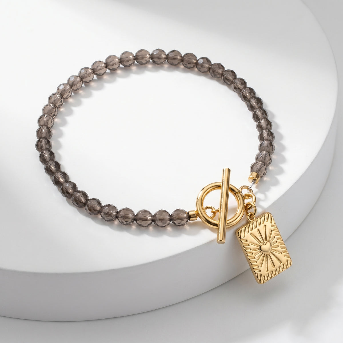 Customized for Emma W. from London, UK - Ice Obsidian Protection Bracelet 4mm