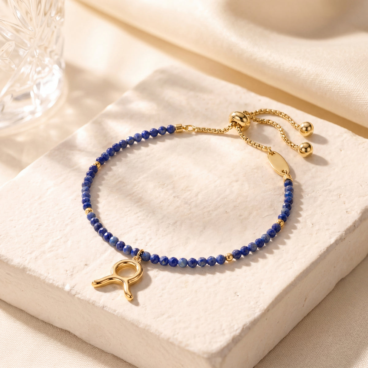 Customized for Ella R. from Pittsburgh, PA - Lapis Lazuli Clarity Bracelet 2mm