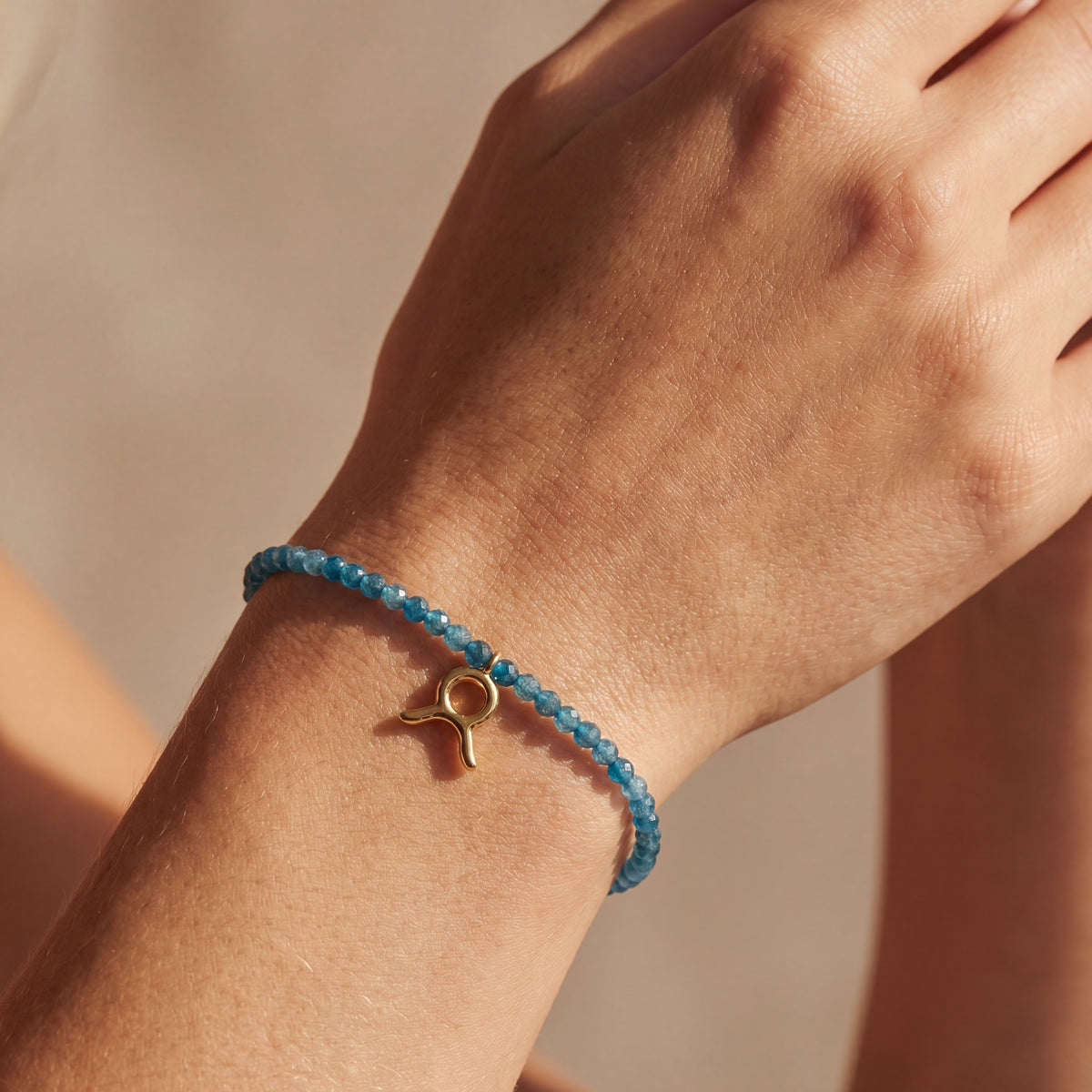 Customized for Lily I. from Savannah, GA - Apatite Clarity Bracelet 4mm