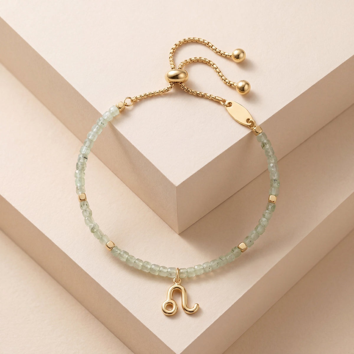 Customized for Nora M. from Charleston, SC - Prehnite Calm Bracelet 2-2.5mm