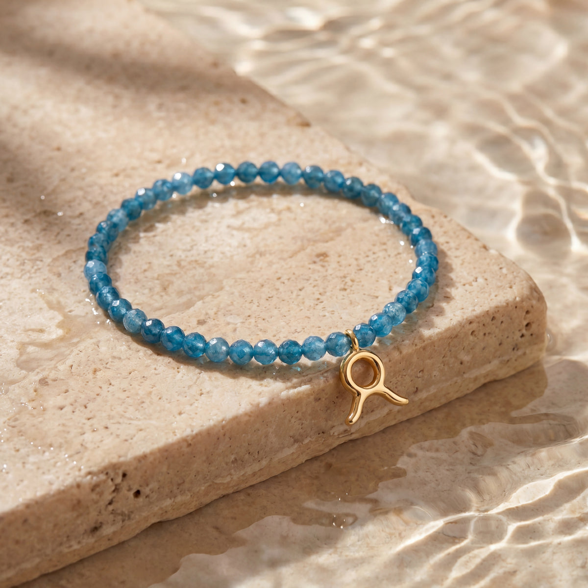 Customized for Lily I. from Savannah, GA - Apatite Clarity Bracelet 4mm