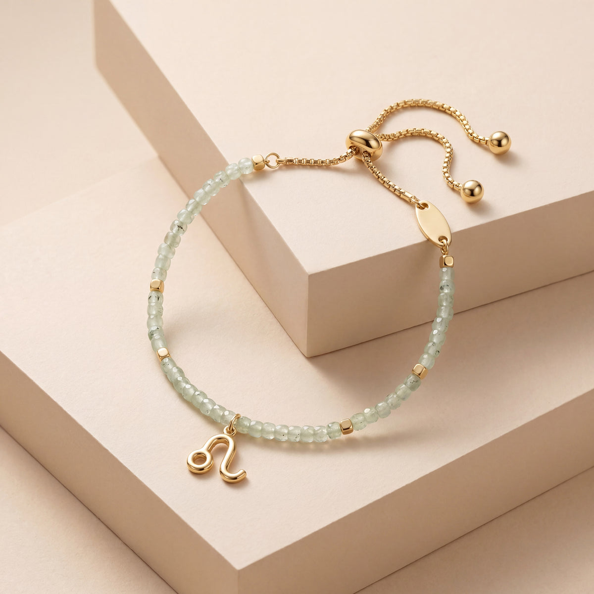 Customized for Nora M. from Charleston, SC - Prehnite Calm Bracelet 2-2.5mm