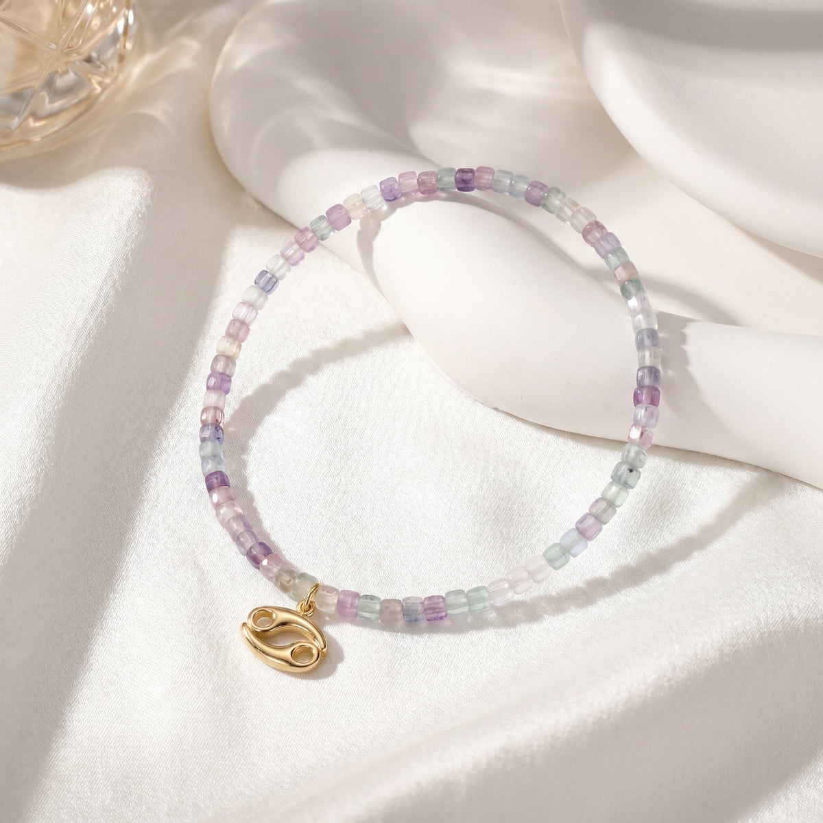 Customized for Daniel A. from Charlotte, NC - Fluorite Calm Bracelet 2-2.5mm