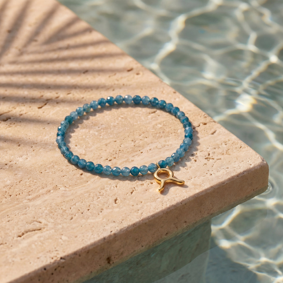 Customized for Lily I. from Savannah, GA - Apatite Clarity Bracelet 4mm