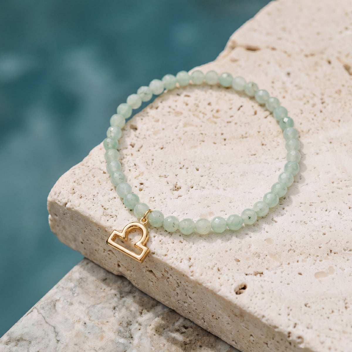 Customized for Mateo C. from San Jose, CA - Green Aventurine Abundance Bracelet 4mm