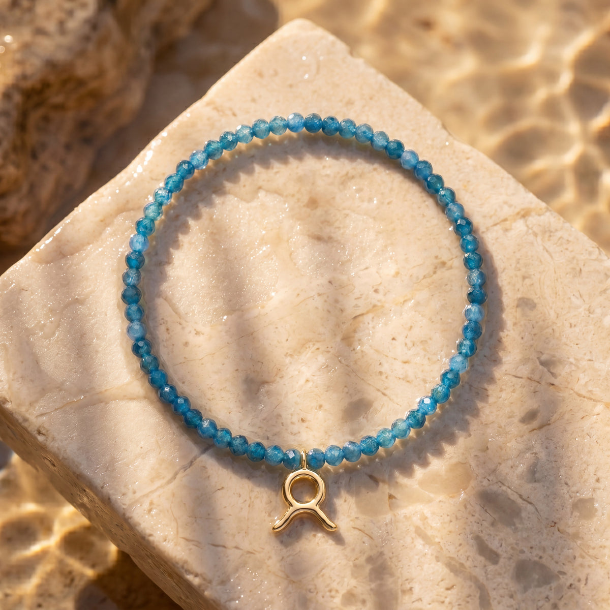 Customized for Lily I. from Savannah, GA - Apatite Clarity Bracelet 4mm