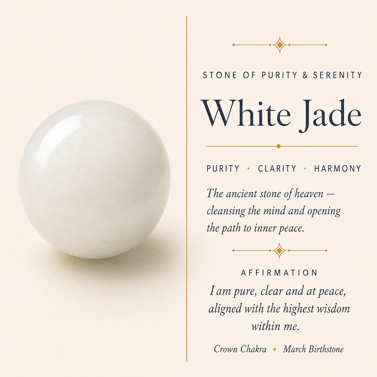 White Jade stone reference